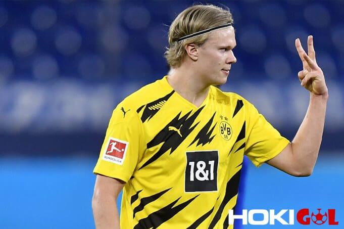 Borussia Dortmund Bantah Rumor Kepergian Erling Haaland