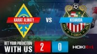 Prediksi Bola Kairat Almaty Vs Kisvarda 21 Juli 2022