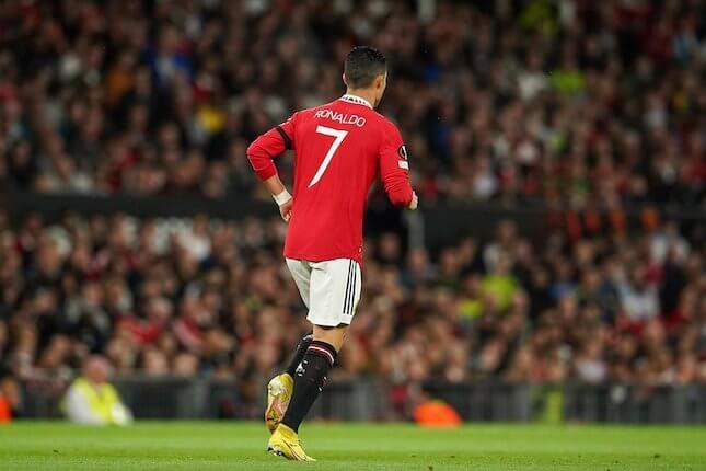 Striker Manchester United Cristiano Ronaldo