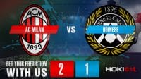 Prediksi Bola AC Milan Vs Udinese 5 November 2023